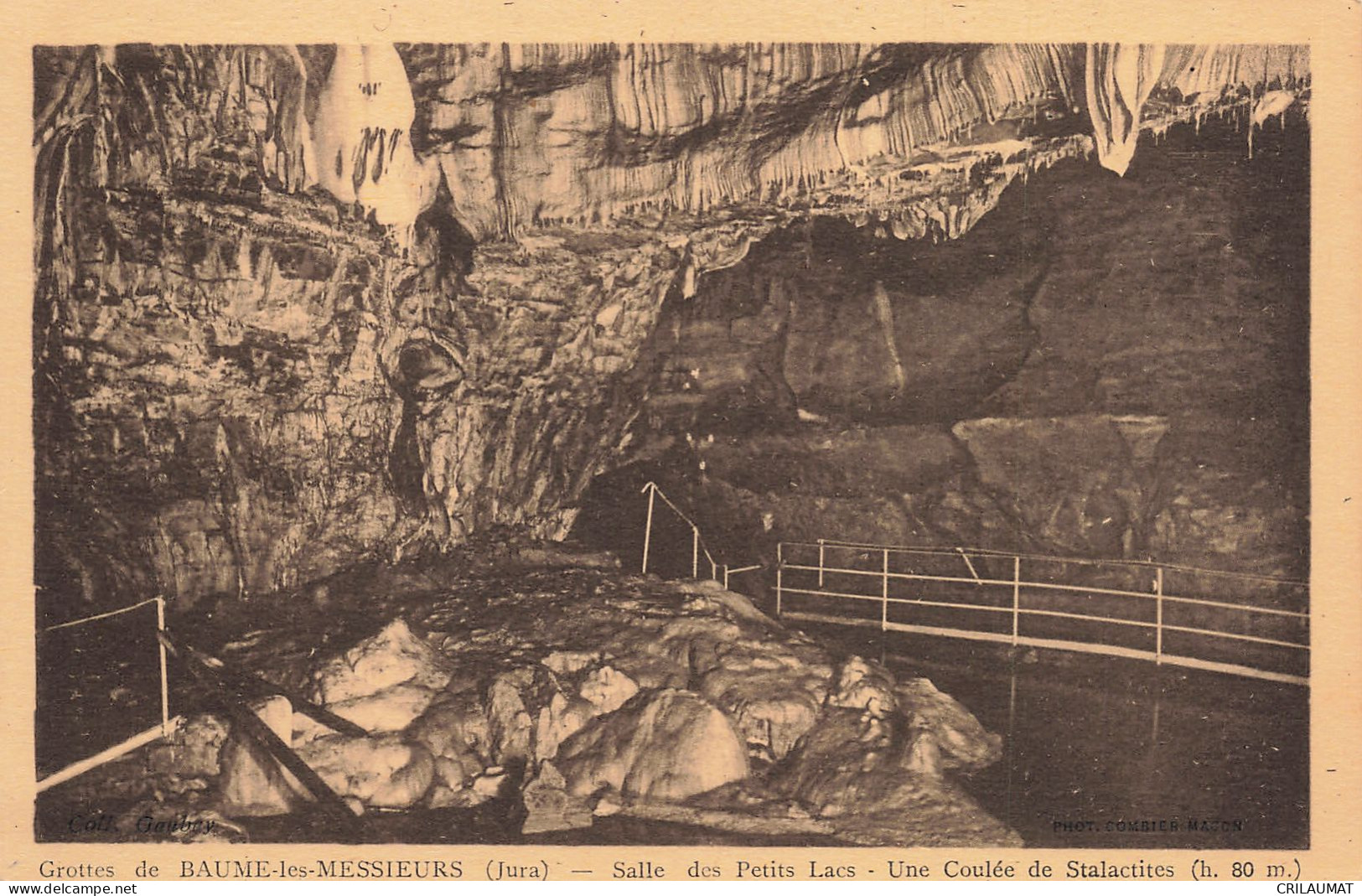 39-BAUME LES MESSIEURS GROTTES-N°T5274-A/0041 - Baume-les-Messieurs