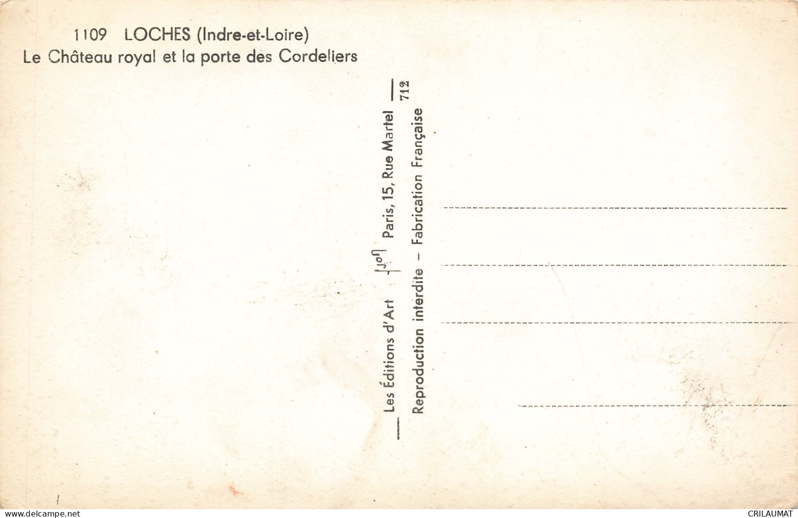 37-LOCHES-N°T5274-E/0275 - Loches