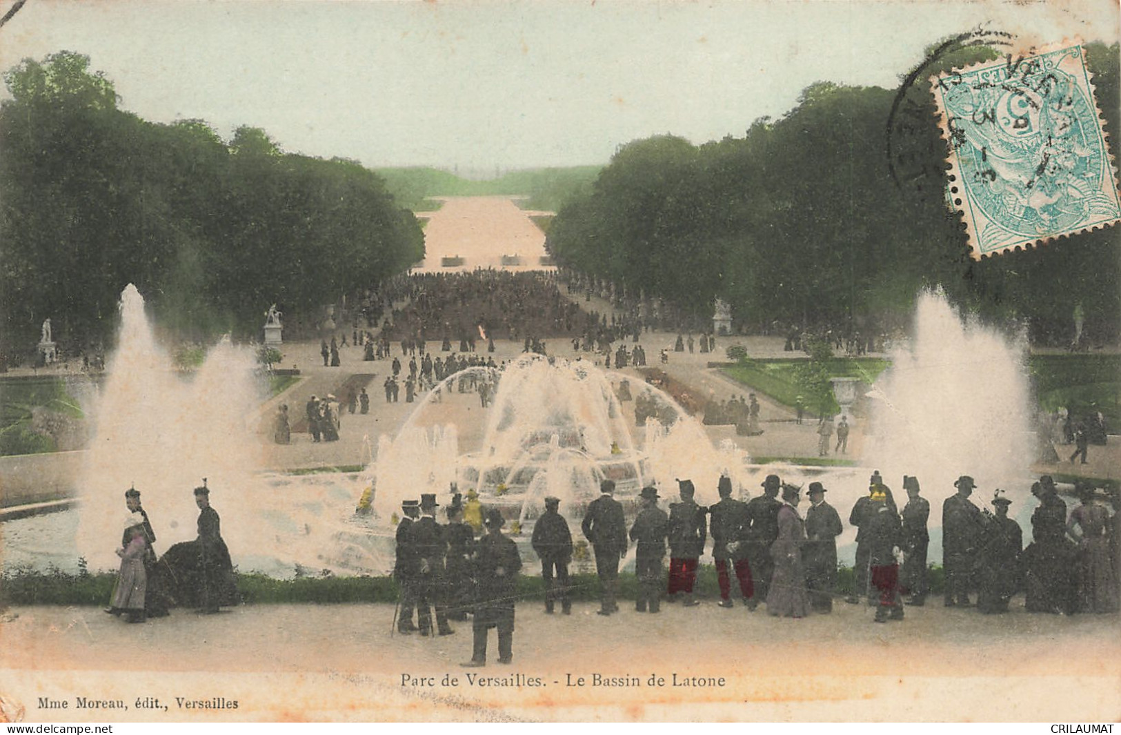 78-VERSAILLES LE PARC LE BASSIN DE LATONE-N°T5274-E/0191 - Versailles (Château)