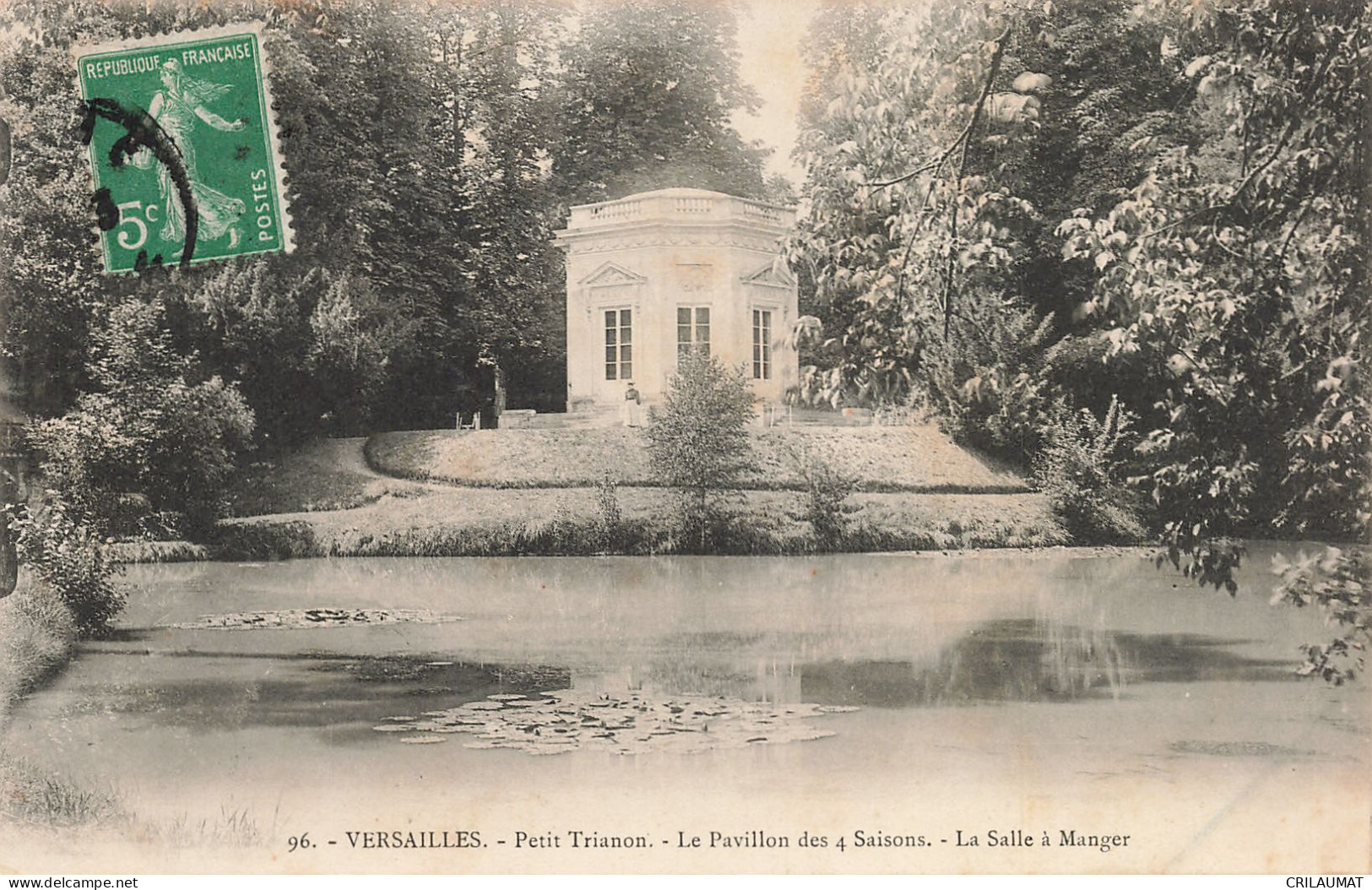 78-VERSAILLES LE PAVILLON DES QUATRE SAISONS-N°T5274-E/0075 - Versailles (Château)