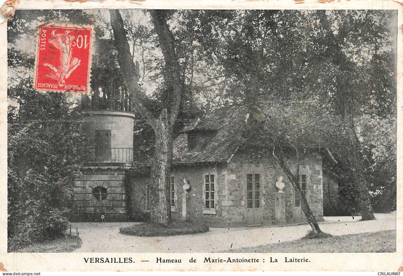 78-VERSAILLES HAMEAU DE MARIE ANTOINETTE LA LAITERIE-N°T5274-E/0083 - Versailles (Kasteel)