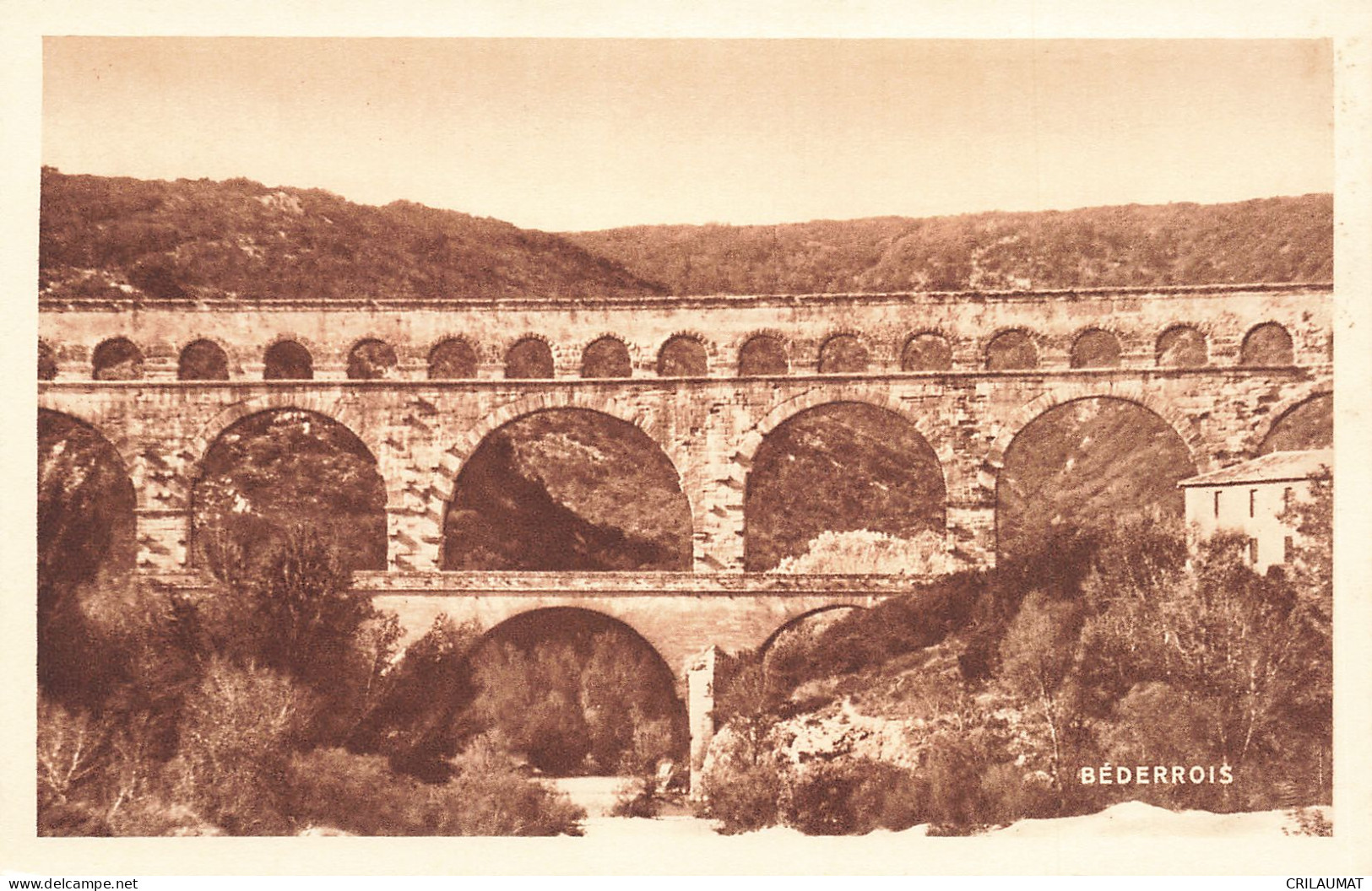 30-PONT DU GARD LE VIEUX MOULIN-N°T5274-D/0351 - Autres & Non Classés