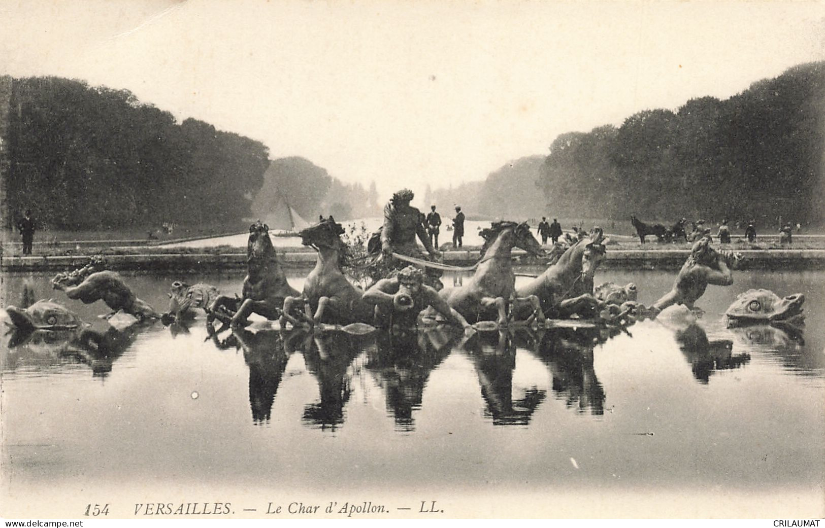 78-VERSAILLES LE CHAR D APOLLON-N°T5274-D/0329 - Versailles (Kasteel)