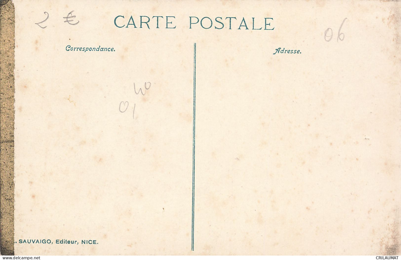 06-NICE-N°T5274-D/0273 - Other & Unclassified