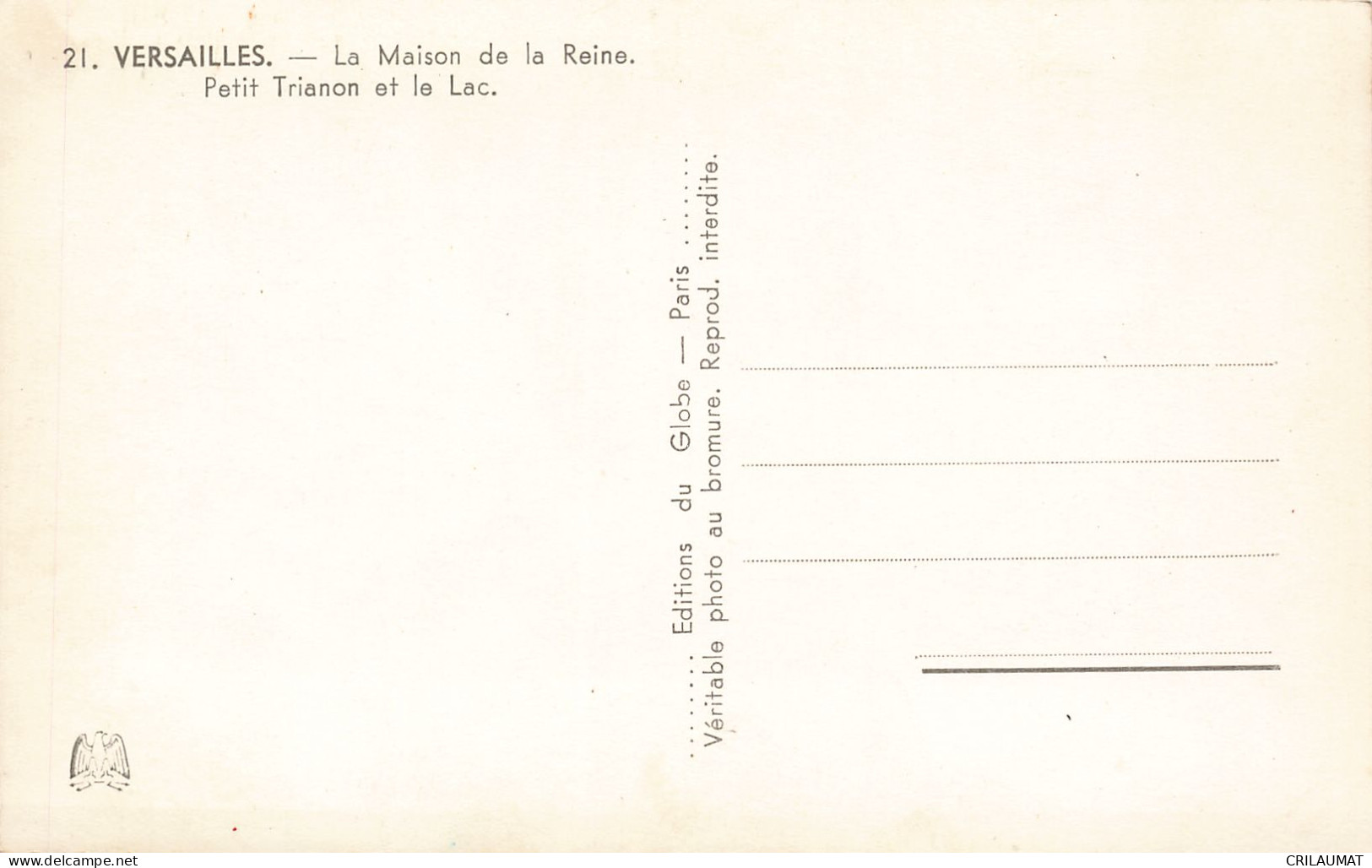 78-VERSAILLES LA MAISON DE LA REINE-N°T5274-D/0093 - Versailles (Kasteel)