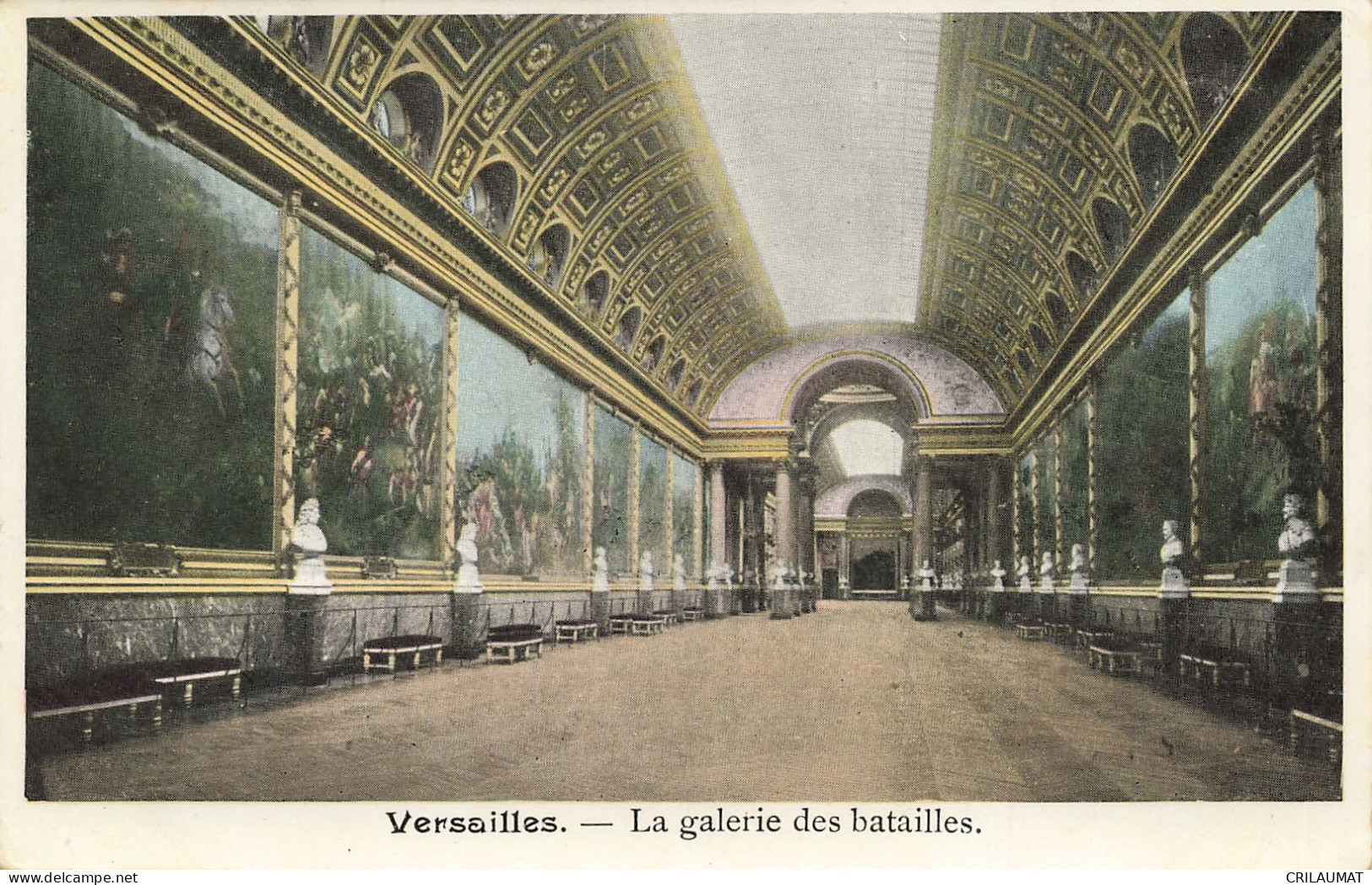 78-VERSAILLES LE PALAIS LA GALERIE DES BATAILLES-N°T5274-C/0381 - Versailles (Schloß)