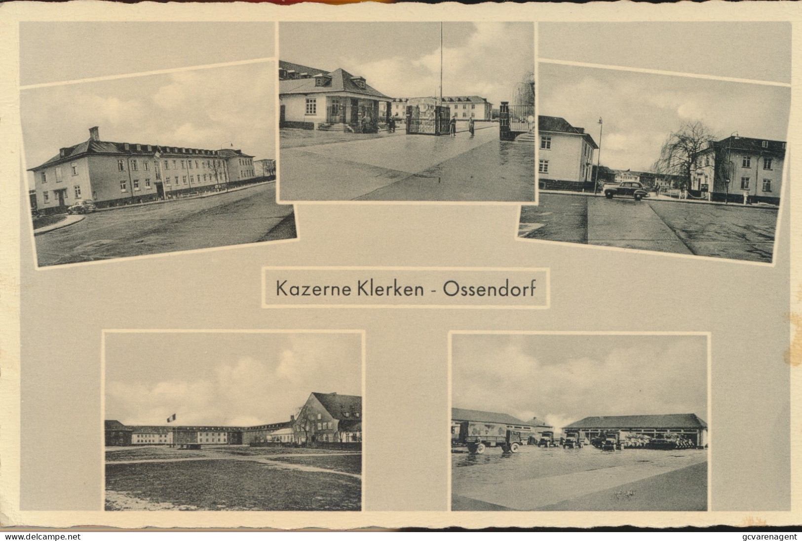 KAZERNE KLERKEN.   OSSENDORF               2 SCANS - Koeln