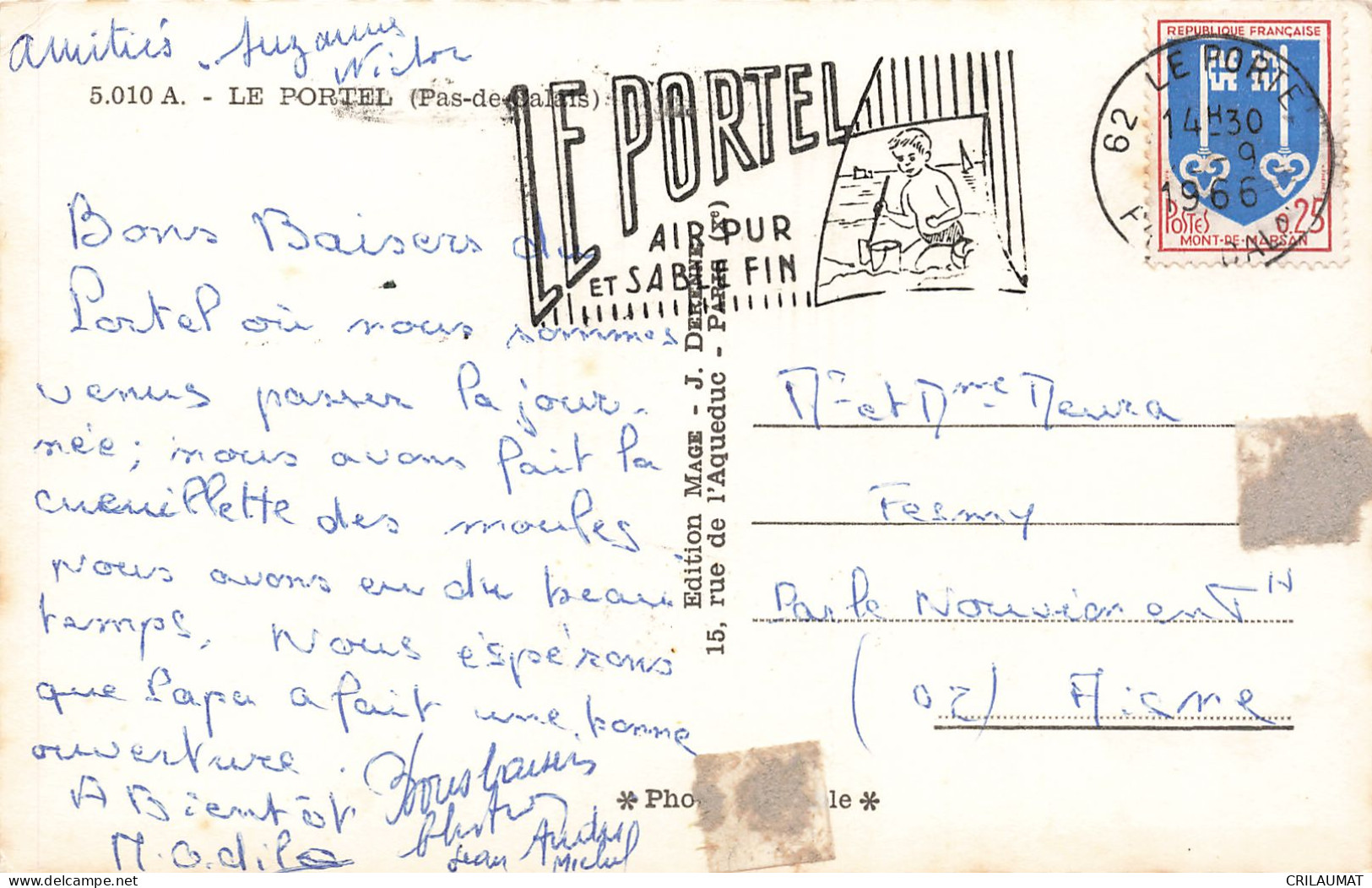 62-LE PORTEL-N°T5274-C/0317 - Le Portel