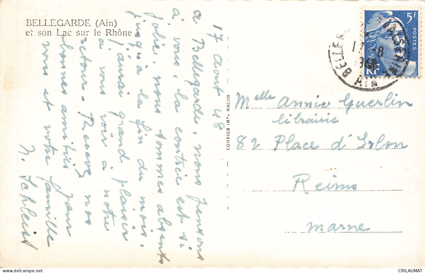 01-BELLEGARDE-N°T5274-C/0315 - Non Classés