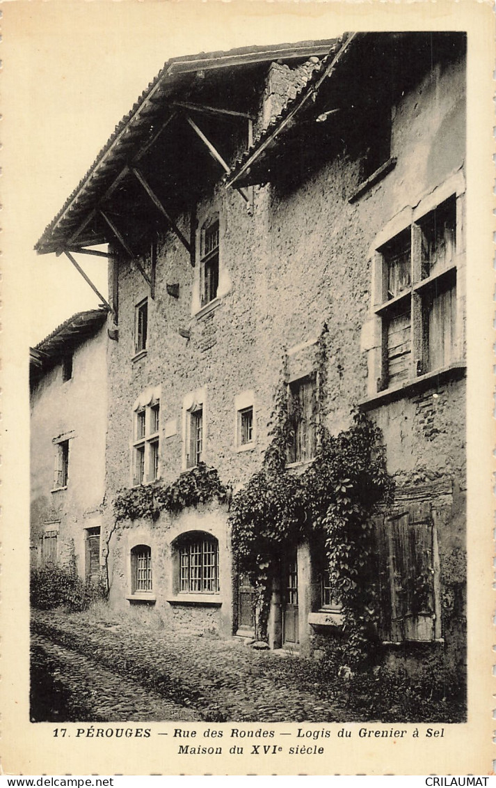 01-PEROUGES-N°T5274-C/0291 - Pérouges