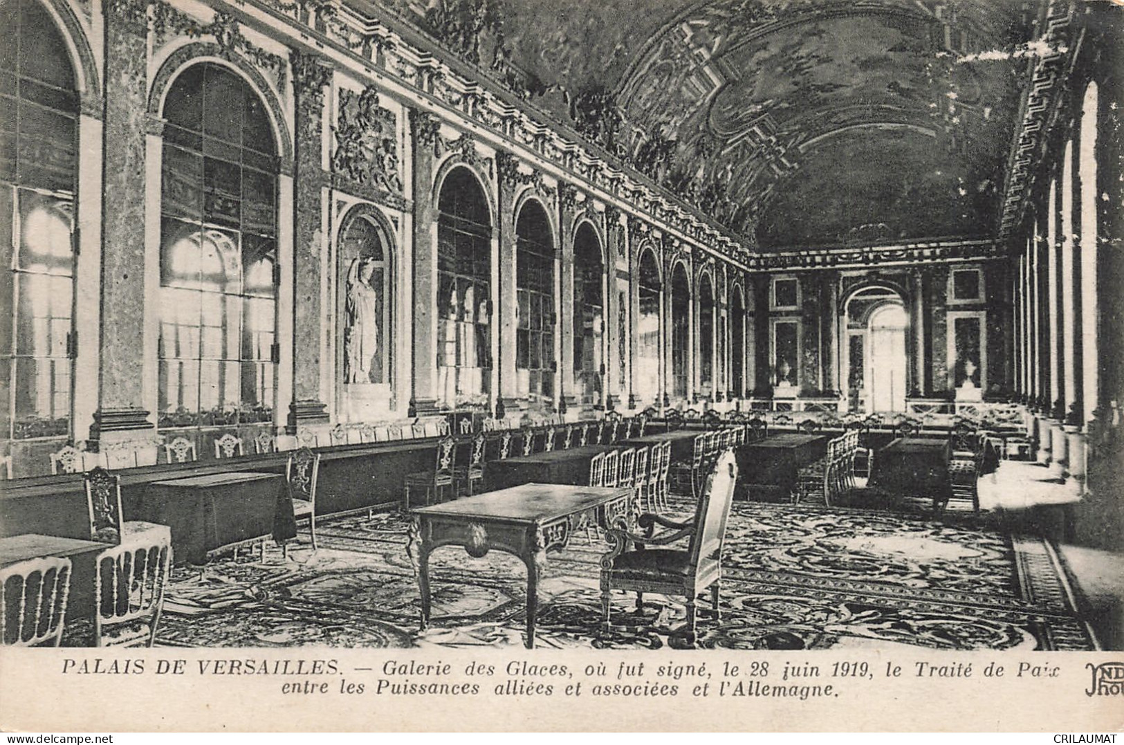 78-VERSAILLES LE PALAIS GALERIE DES GLACES-N°T5274-G/0369 - Versailles (Schloß)