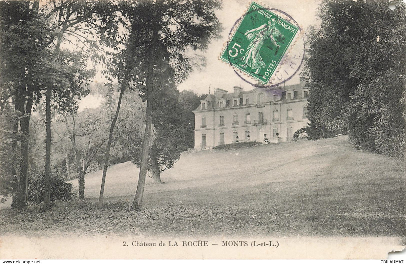 37-MONTS CHÂTEAU DE LA ROCHE-N°T5274-G/0333 - Other & Unclassified