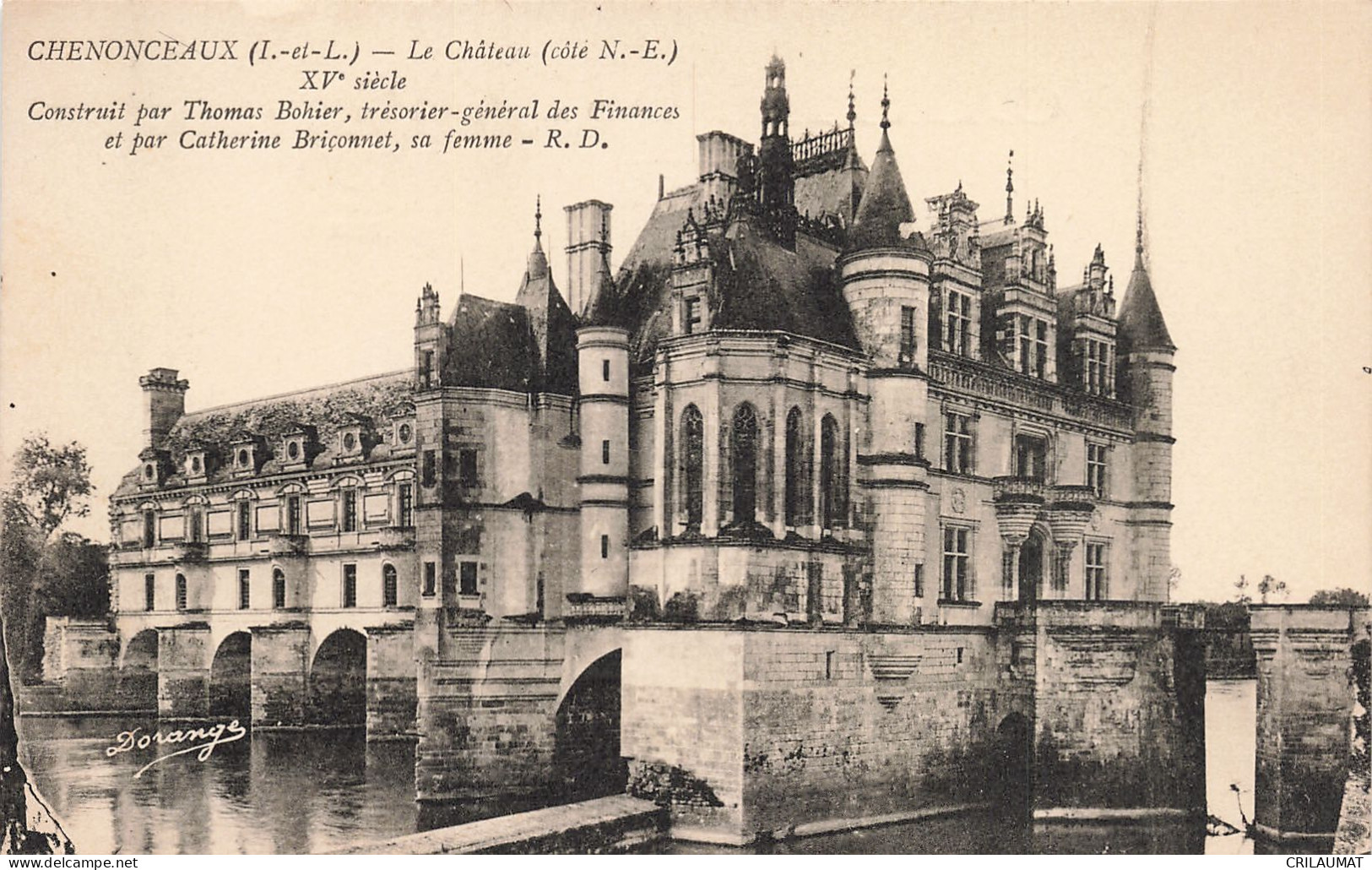 37-CHENONCEAUX-N°T5274-F/0329 - Chenonceaux