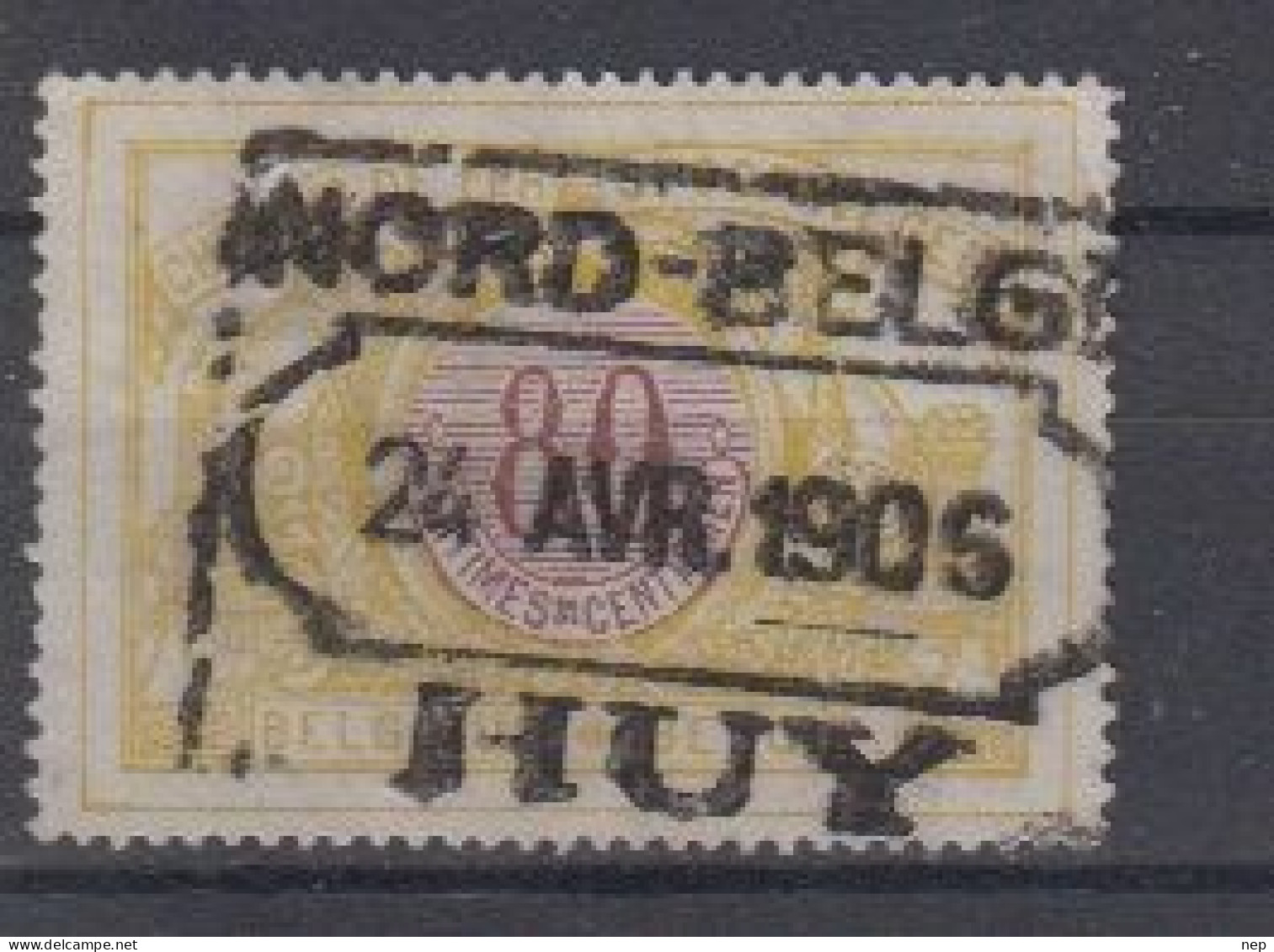 BELGIË - OBP - 1902/14 - TR 39 (NORD-BELGE - HUY) - Gest/Obl/Us - Nord Belge