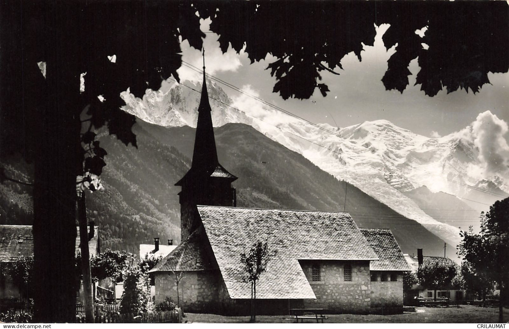 74-LES PRAZ DE CHAMONIX ET LE MONT BLANC -N°T5274-F/0063 - Otros & Sin Clasificación