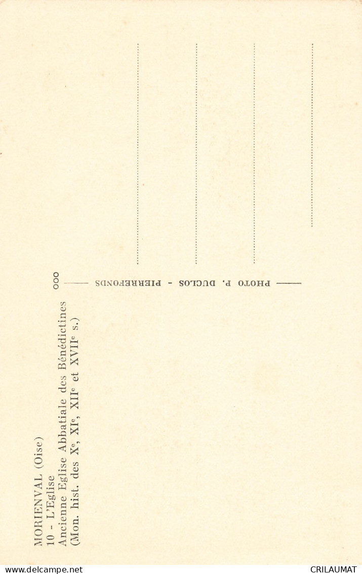 60-MORIENVAL-N°T5274-F/0039 - Other & Unclassified