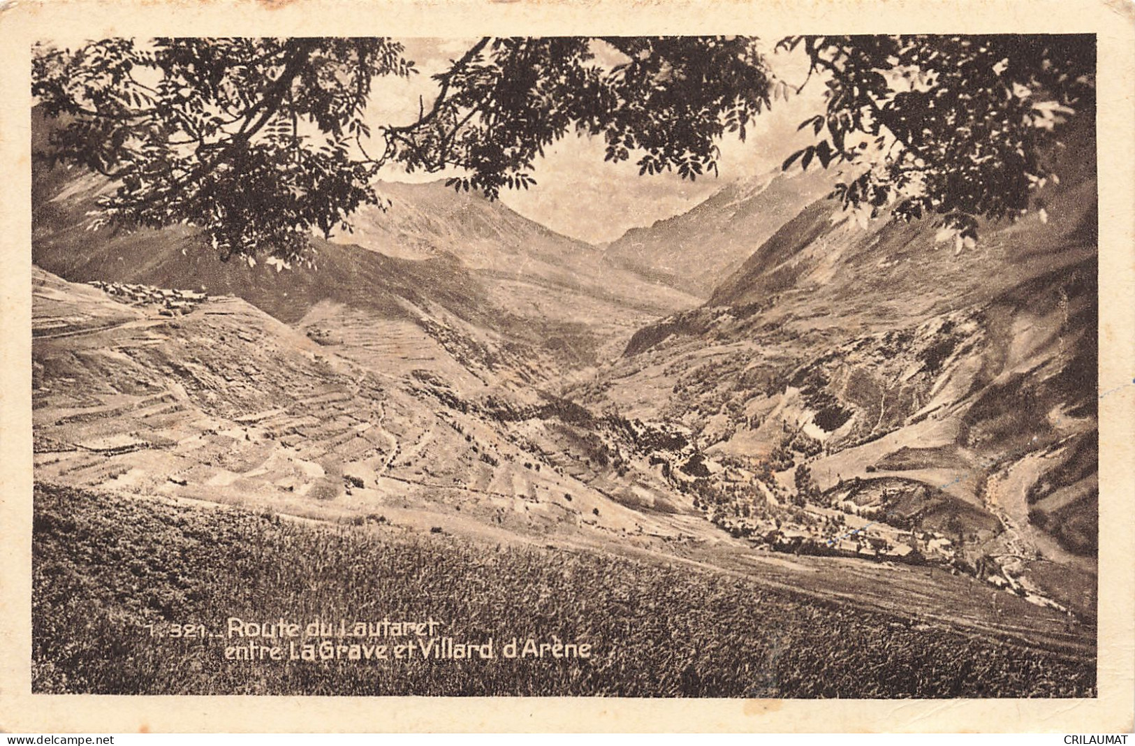 05-ROUTE DU LAUTARET LA GRAVE ET VILLARD D ARENE-N°T5275-B/0169 - Sonstige & Ohne Zuordnung