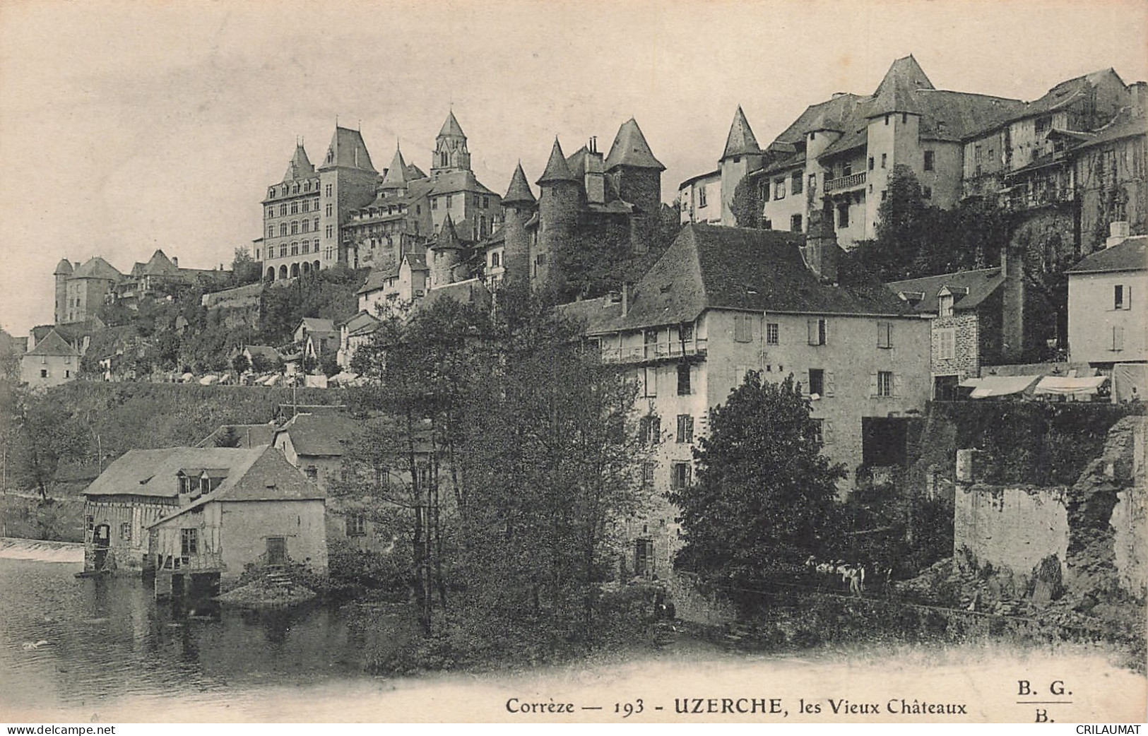 19-UZERCHE-N°T5275-B/0163 - Uzerche