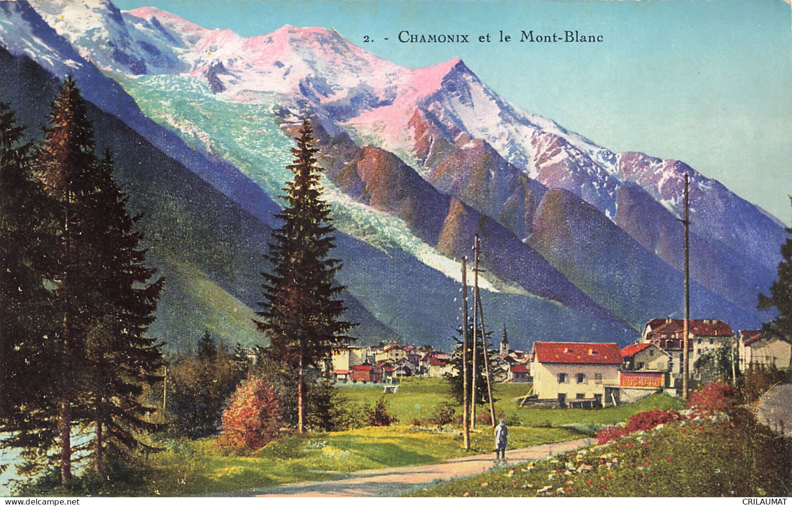 74-CHAMONIX ET LE MONT BLANC-N°T5275-A/0399 - Chamonix-Mont-Blanc