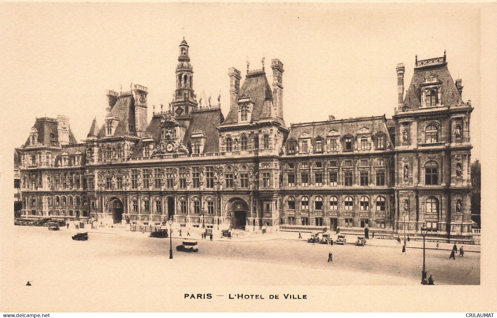 75-PARIS HOTEL DE VILLE-N°T5275-A/0349 - Sonstige & Ohne Zuordnung