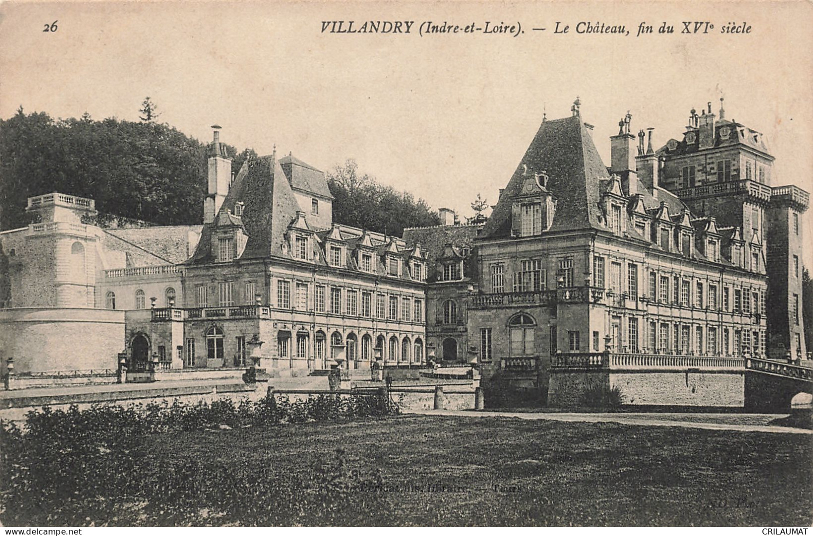 37-VILLANDRY-N°T5275-A/0065 - Andere & Zonder Classificatie