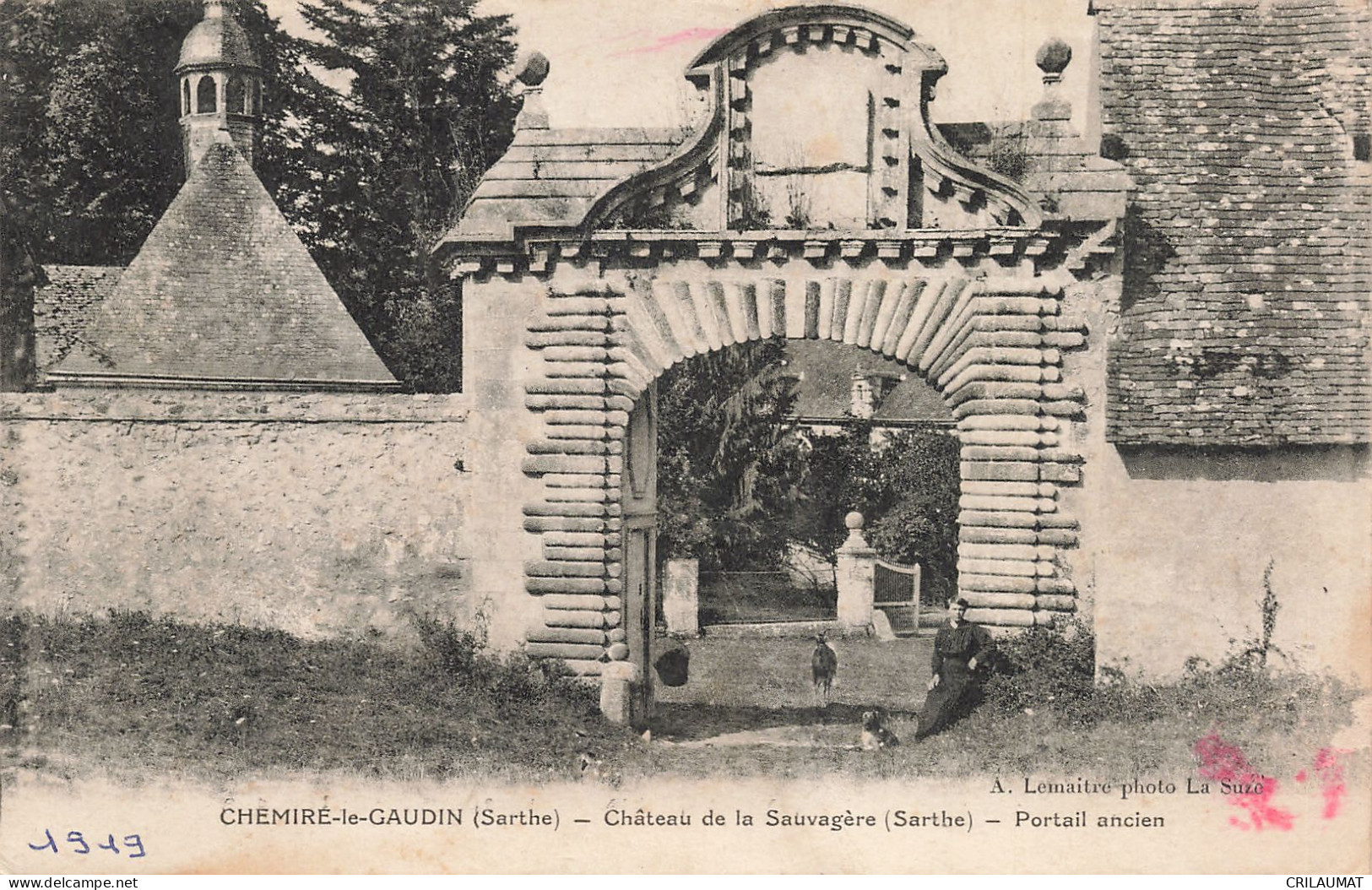 72-CHEMIRE LE GAUDIN-N°T5274-H/0343 - Sonstige & Ohne Zuordnung