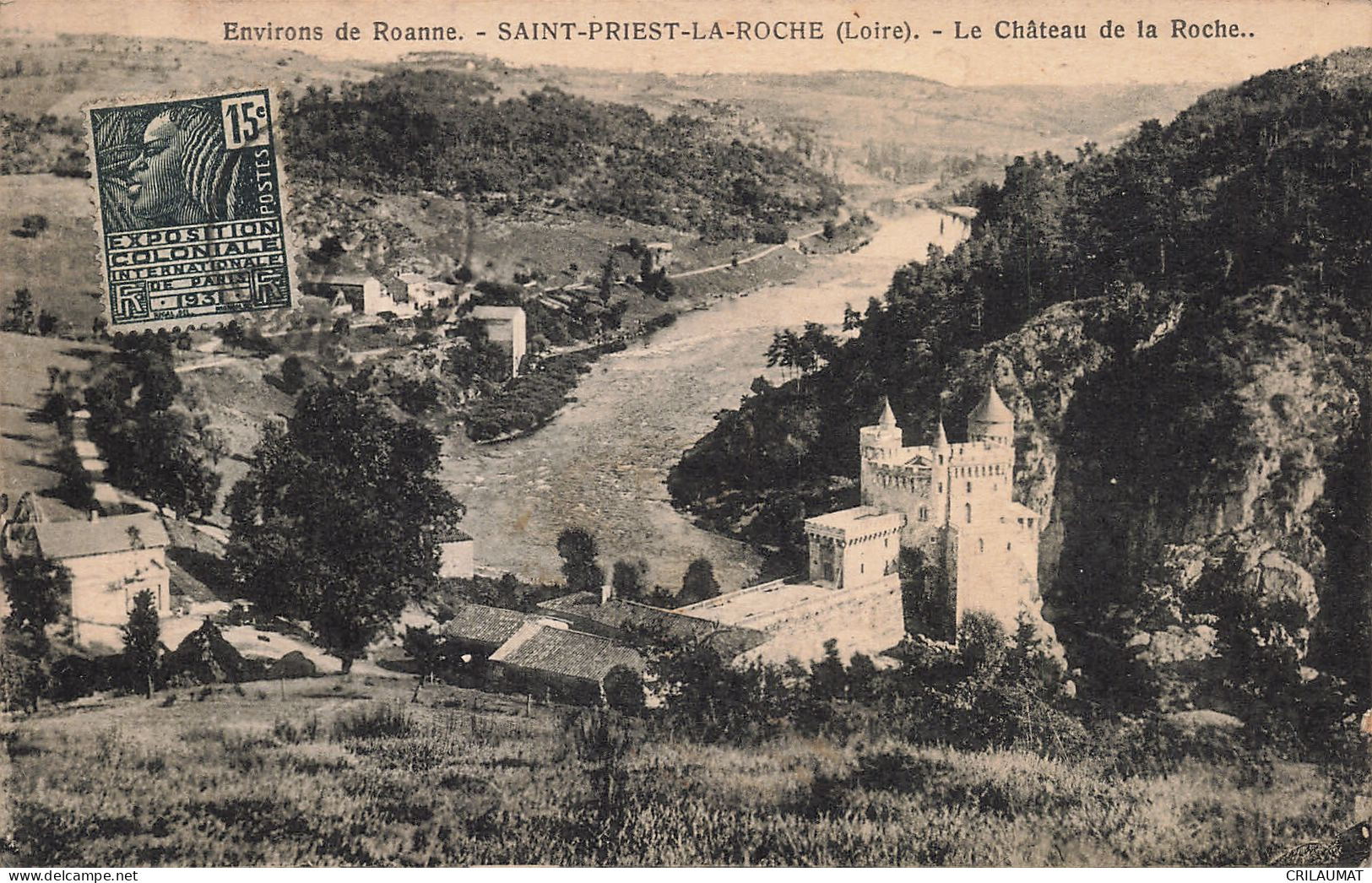 42-SAINT PRIEST LA ROCHE-N°T5274-H/0251 - Autres & Non Classés