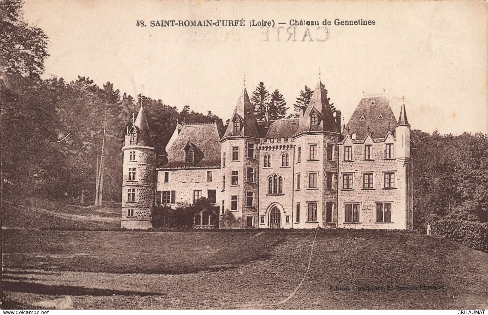 42-SAINT ROMAIN D URFE-N°T5274-H/0243 - Andere & Zonder Classificatie