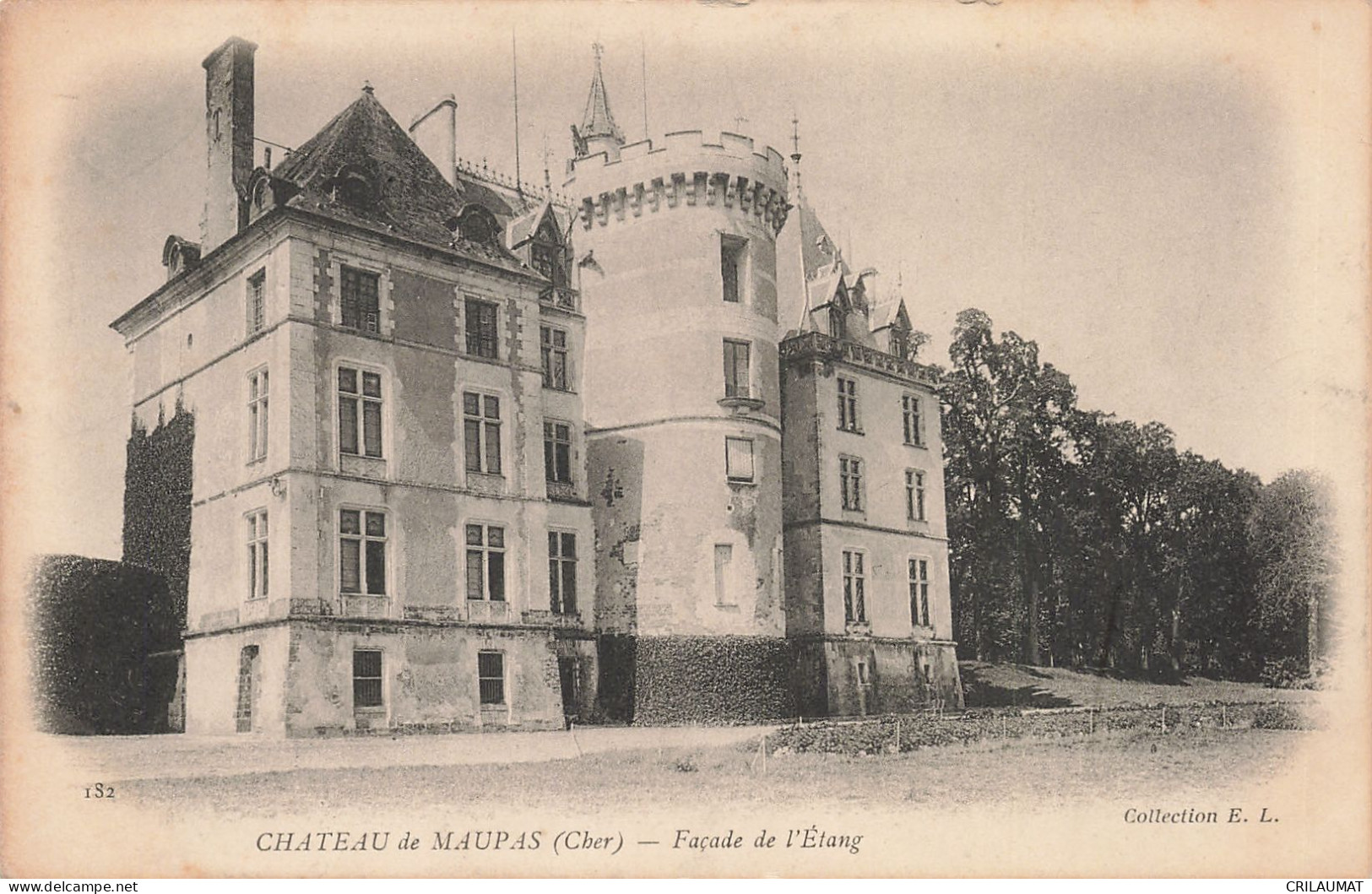 18-CHÂTEAU DE MAUPAS-N°T5274-H/0103 - Andere & Zonder Classificatie