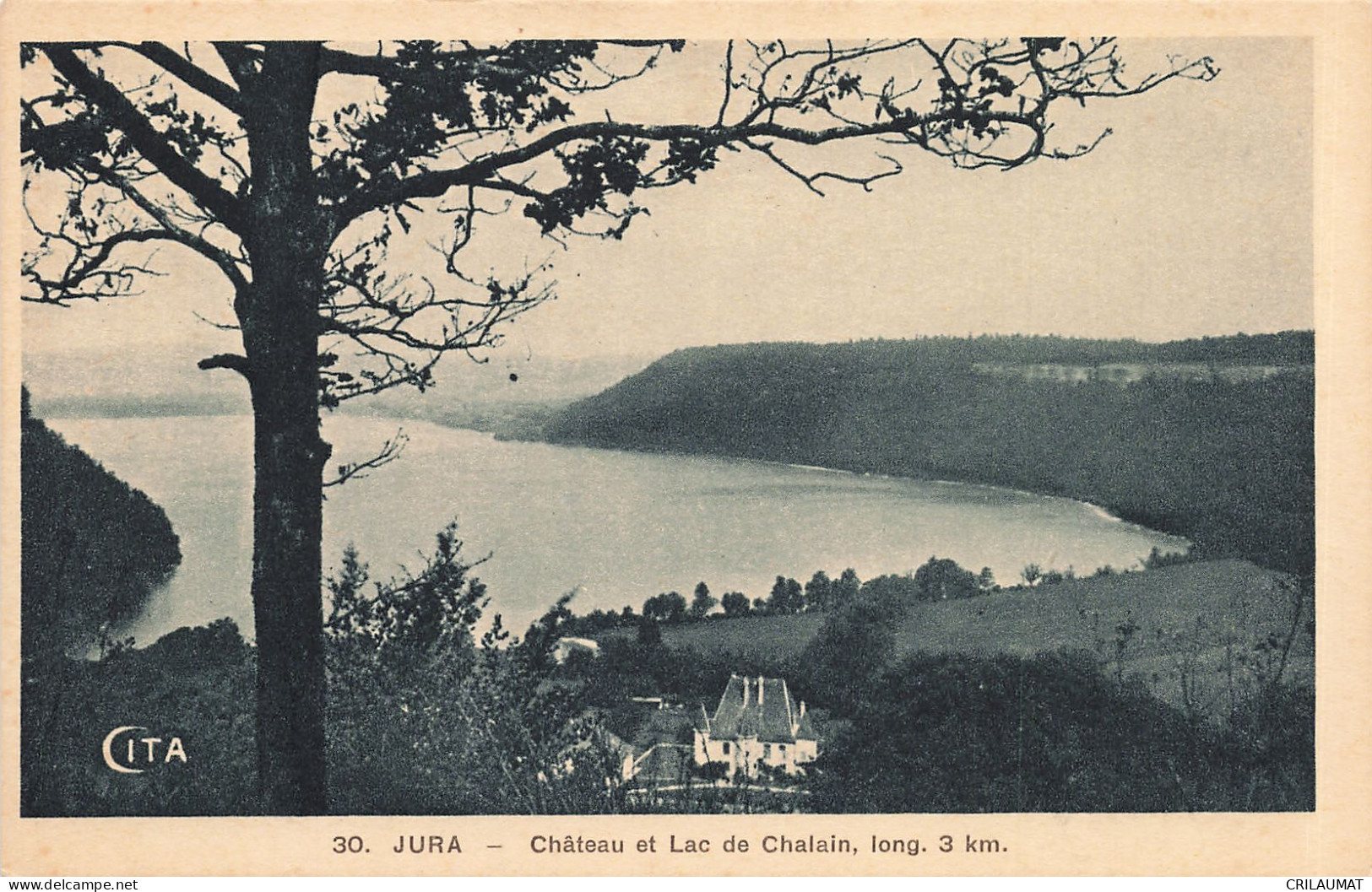 39-CHÂTEAU ET LAC DE CHALAIN-N°T5275-E/0105 - Autres & Non Classés