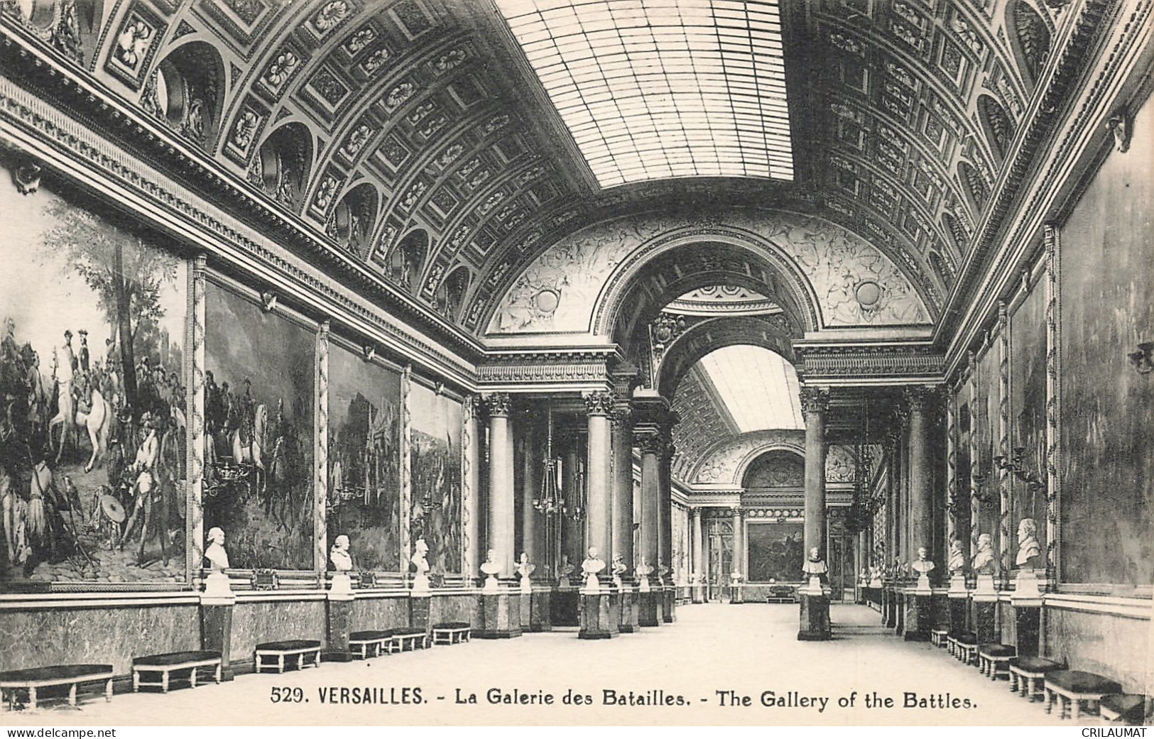 78-VERSAILLES LE CHÂTEAU LA GALERIE DES BATAILLES-N°T5275-D/0381 - Versailles (Kasteel)