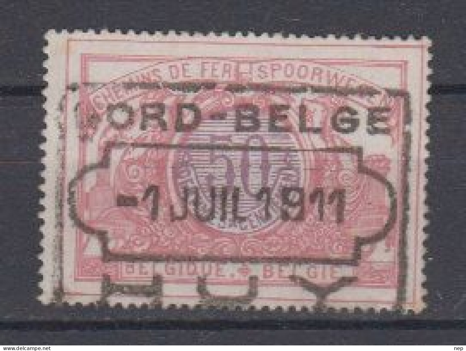 BELGIË - OBP - 1902/14 - TR 35 (NORD-BELGE - HUY) - Gest/Obl/Us - Nord Belge