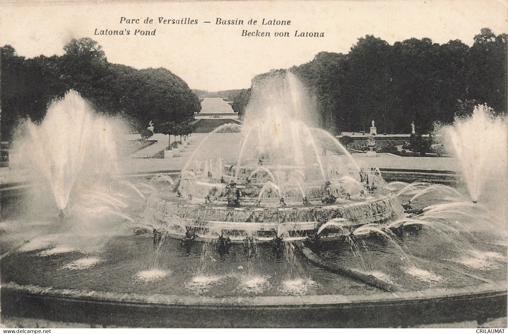 78-VERSAILLES BASSIN DE LATONE-N°T5275-D/0083 - Versailles (Castello)