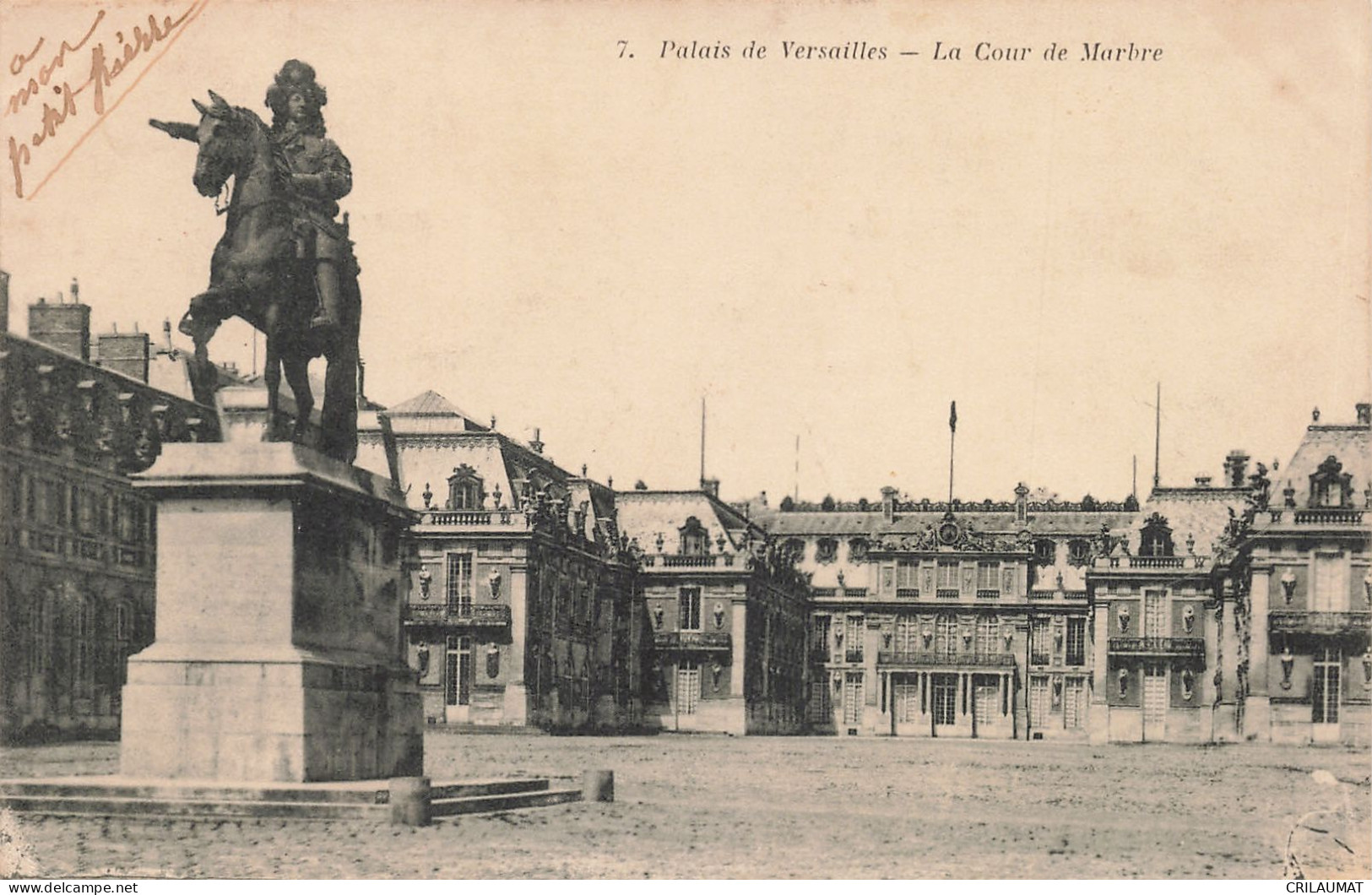 78-VERSAILLES LE PALAIS-N°T5275-D/0081 - Versailles (Schloß)