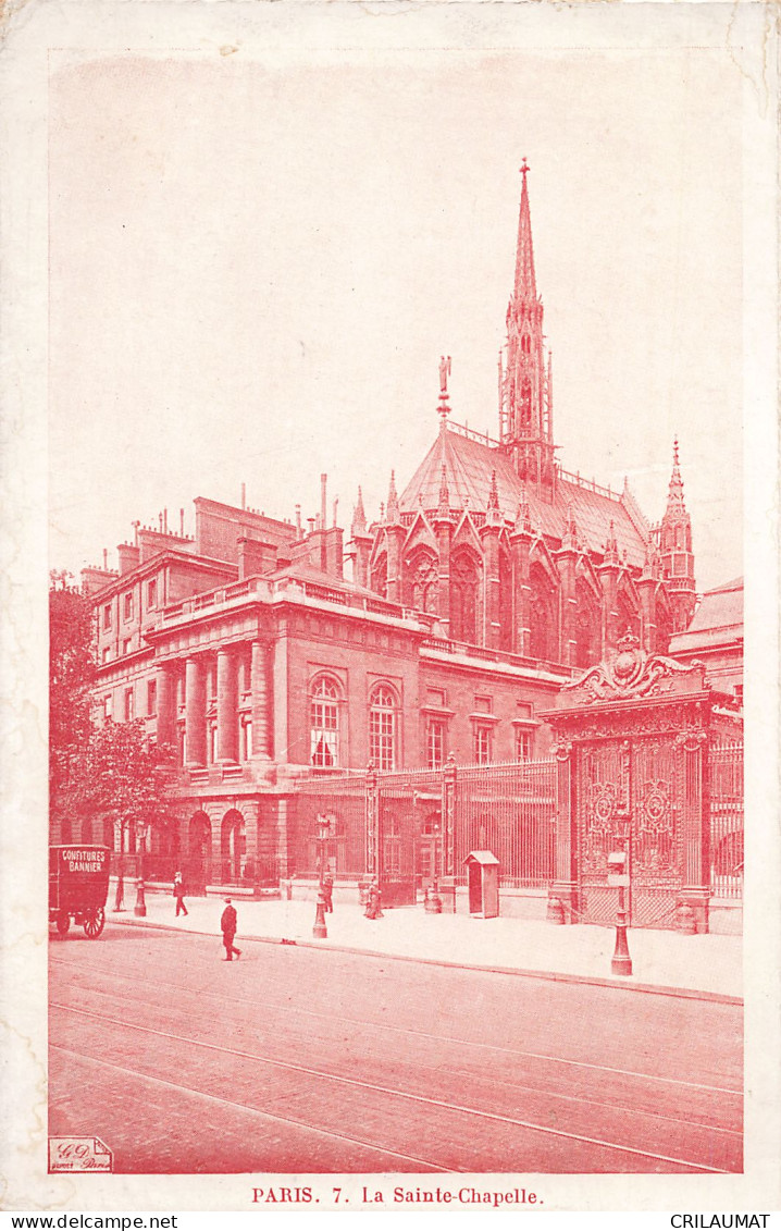 75-PARIS LA SAINTE CHAPELLE-N°T5275-D/0043 - Autres & Non Classés