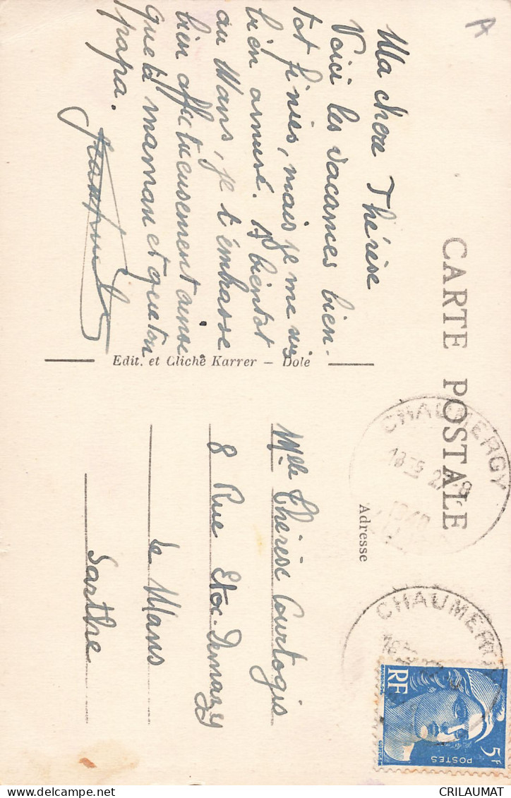 39-SALINS LES BAINS-N°T5275-C/0383 - Other & Unclassified