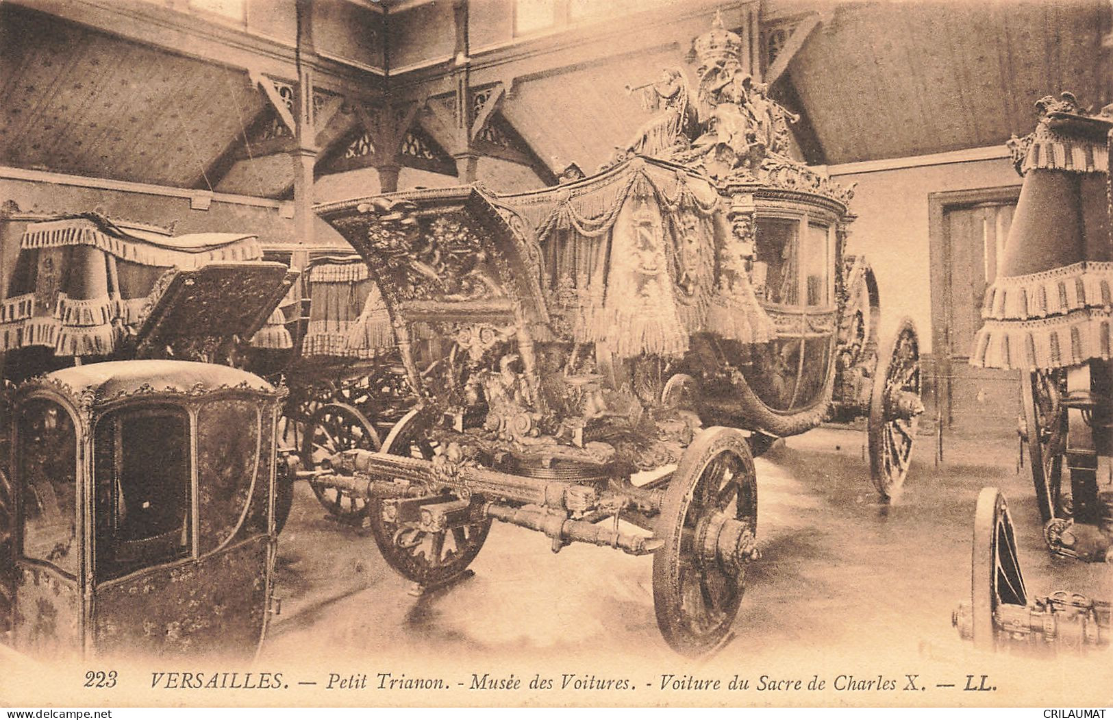 78-VERSAILLES MUSEE DES VOITURES -N°T5275-C/0369 - Versailles (Château)