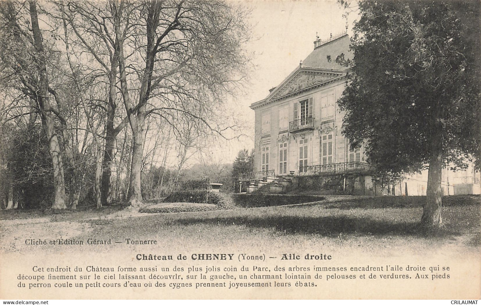 89-CHENEY LE CHÂTEAU-N°T5275-C/0107 - Sonstige & Ohne Zuordnung