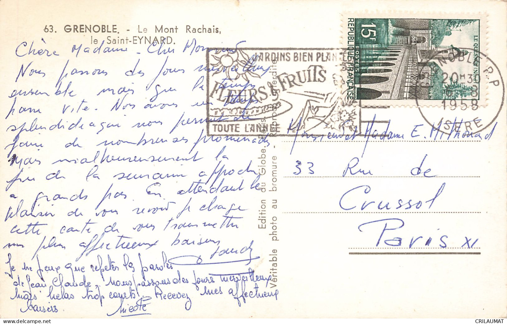 38-GRENOBLE-N°T5275-C/0087 - Grenoble