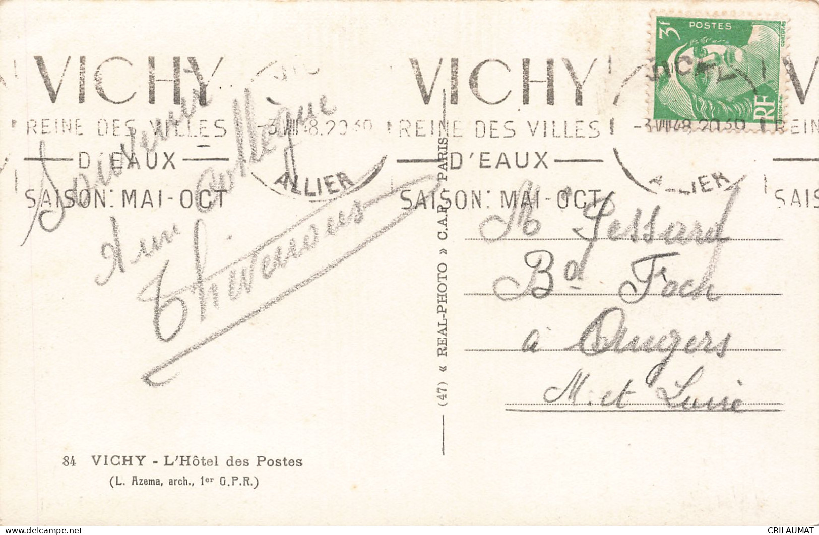 03-VICHY-N°T5275-C/0057 - Vichy