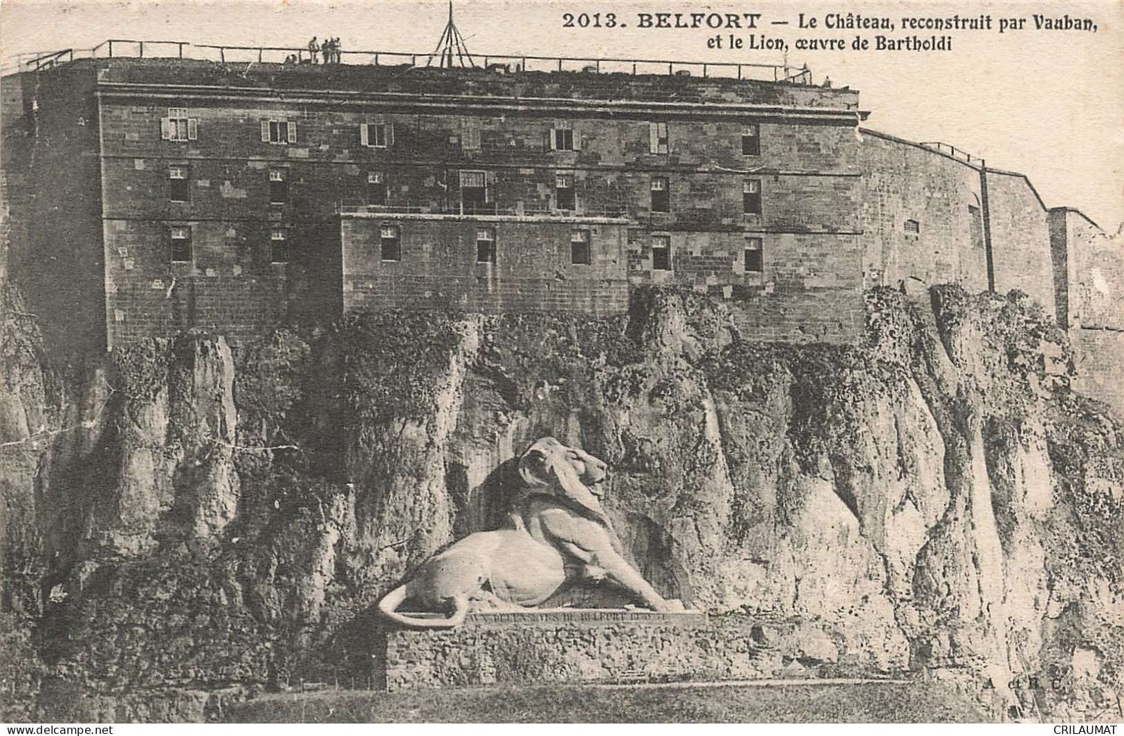 90-BELFORT LE CHÂTEAU-N°T5275-C/0061 - Belfort - Stadt