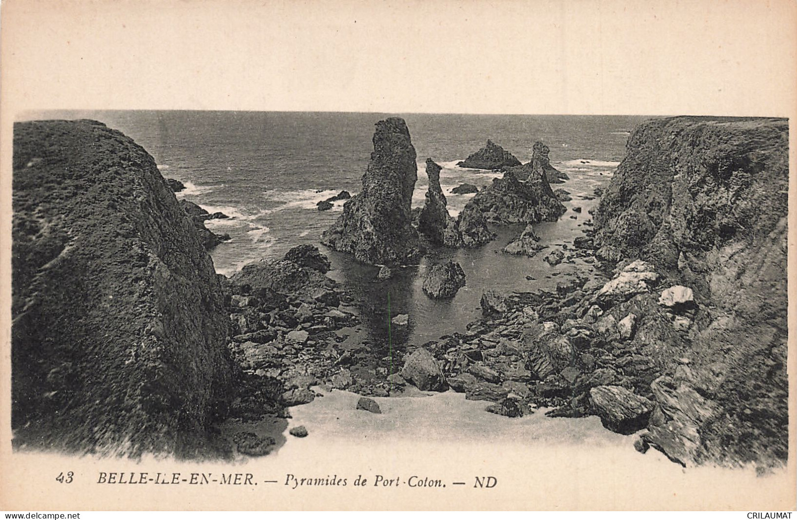 56-BELLE ILE EN MER-N°T5275-G/0159 - Belle Ile En Mer