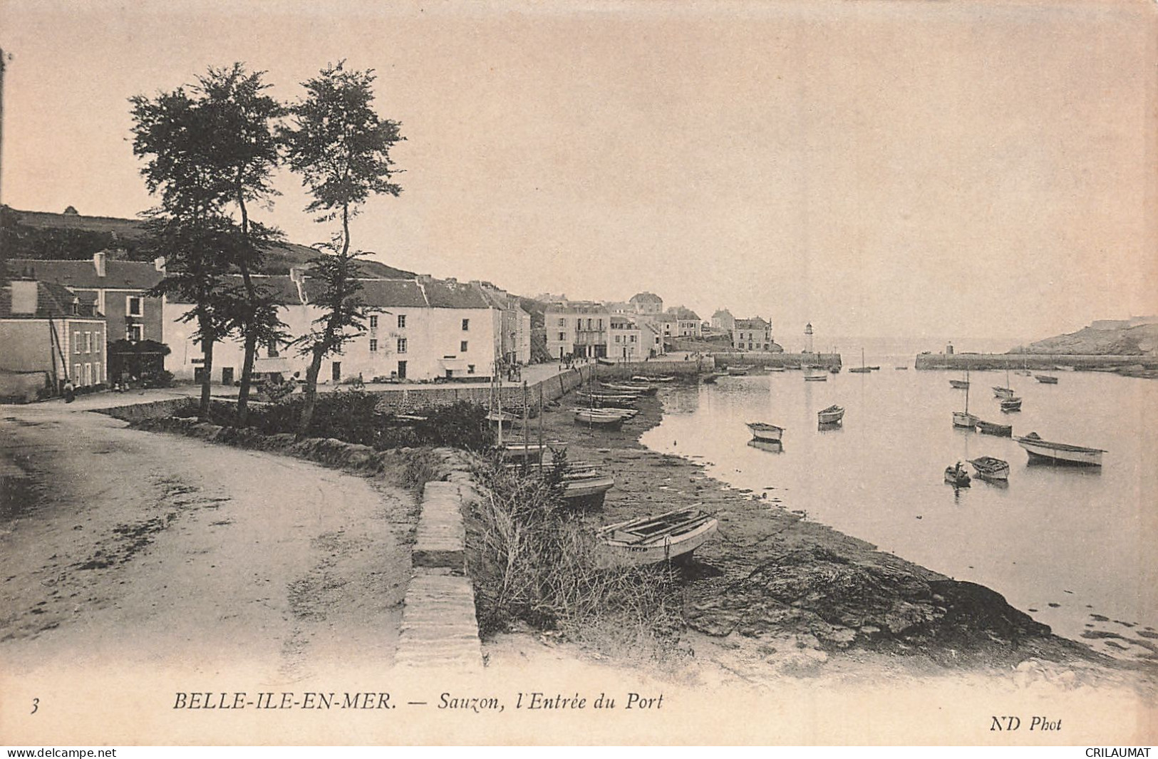 56-BELLE ILE EN MER-N°T5275-G/0175 - Belle Ile En Mer