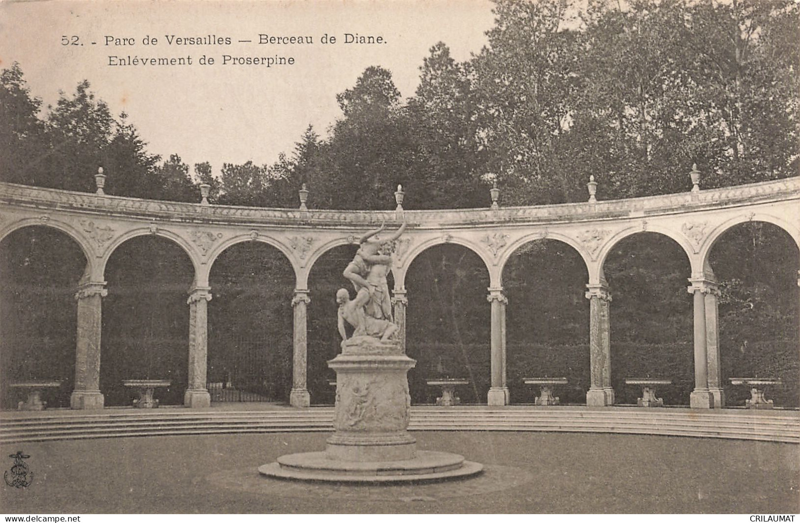 78-VERSAILLES LE PARC BERCEAU DE DIANE-N°T5275-F/0301 - Versailles (Château)