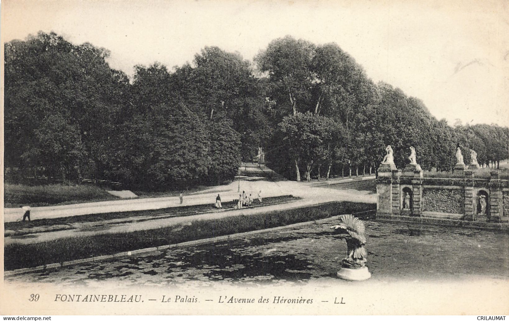 77-FONTAINEBLEAU LE PALAIS AVENUE DES HERONIERES-N°T5275-F/0285 - Fontainebleau