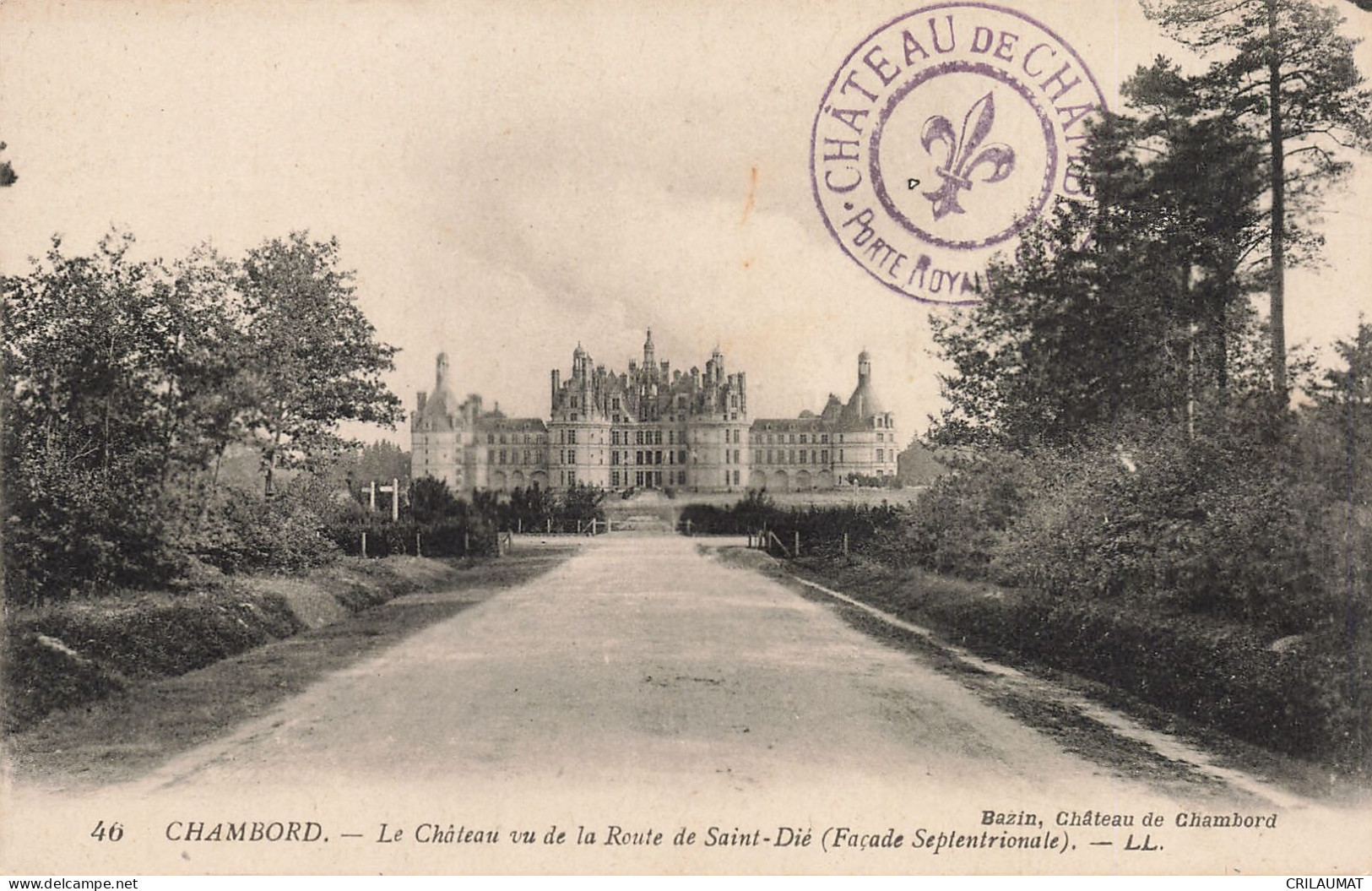 41-CHAMBORD LE CHÂTEAU-N°T5276-B/0097 - Chambord