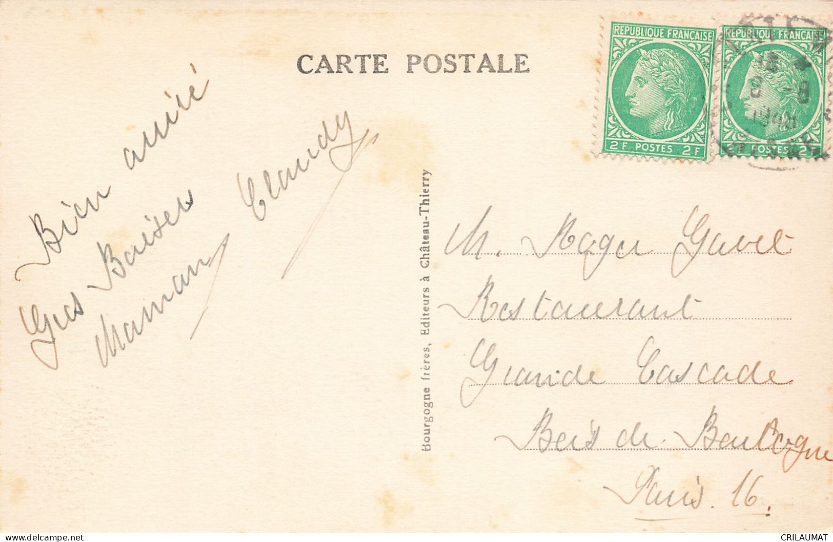 02-LA FERTE MILON-N°T5276-B/0065 - Other & Unclassified