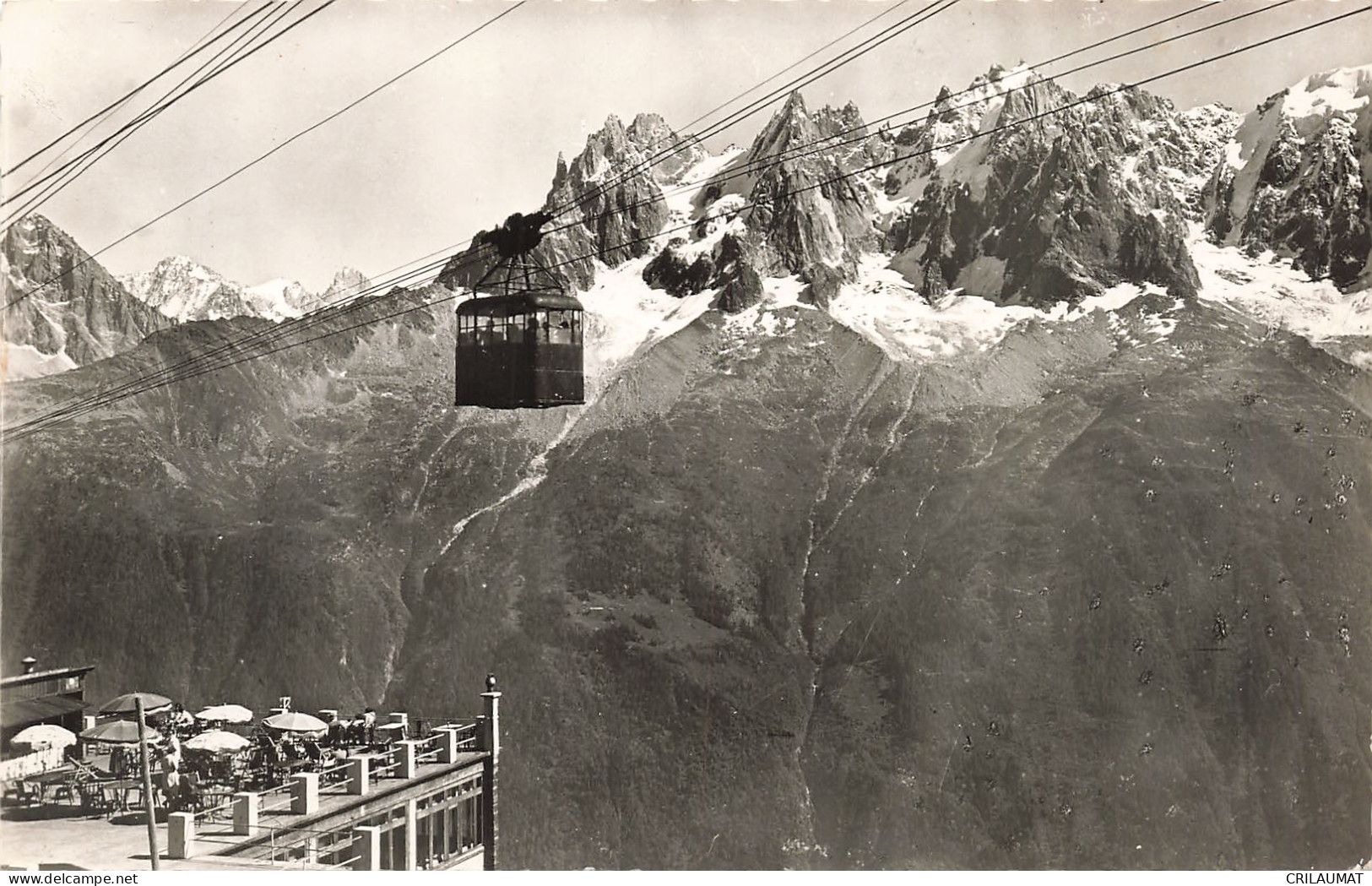 74-CHAMONIX MONT BLANC TELEPHERIQUE DU BREVENT-N°T5276-A/0309 - Chamonix-Mont-Blanc