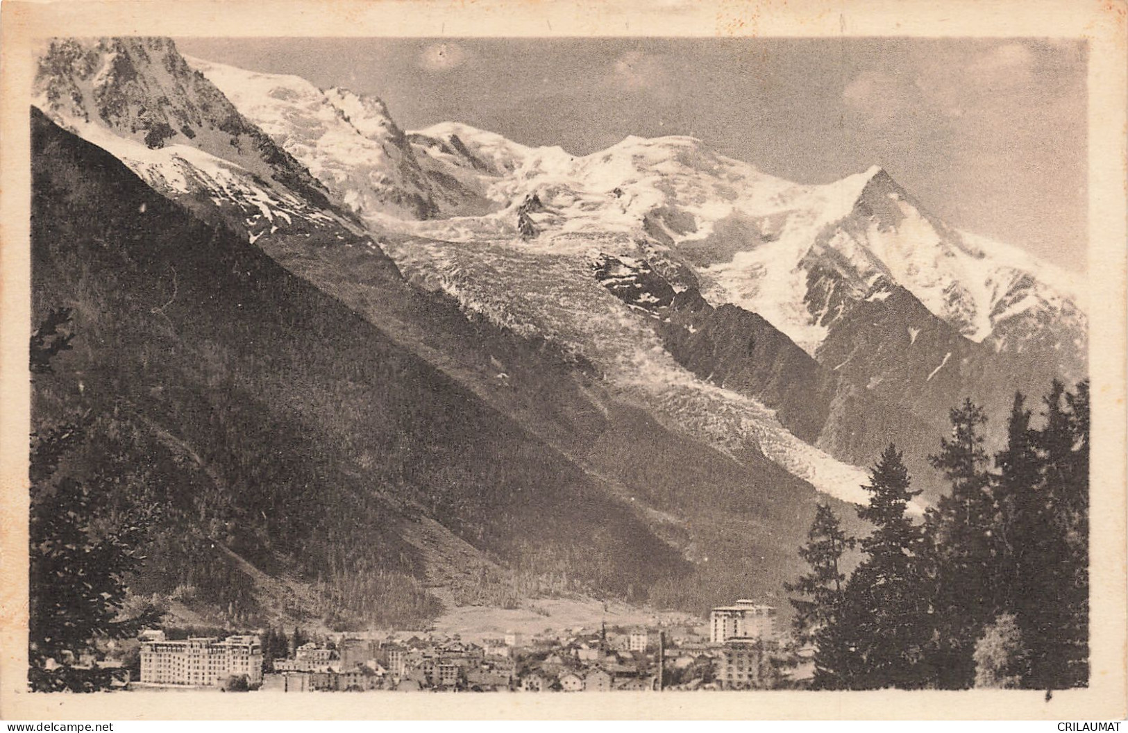 74-CHAMONIX ET LE MONT BLANC-N°T5276-A/0241 - Chamonix-Mont-Blanc