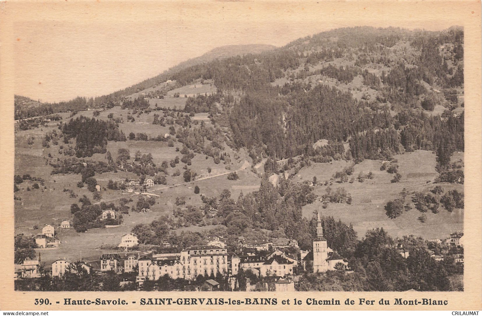 74-SAINT GERVAIS LES BAINS-N°T5276-A/0219 - Saint-Gervais-les-Bains